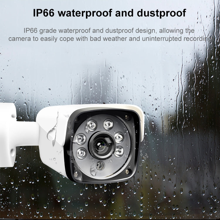 633H2 / IP POE (Power Over Ethernet) 1080P IP Camera Home Security Surveillance Camera, IP66 Waterproof, Support Night Vision & Phone Remote View, 633H2 / IP POE White, 633H2 / IP POE Black
