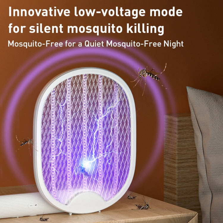 Multifunctional Rotating Folding Electric Mosquito Swatter, Folding Electric Mosquito Swatter