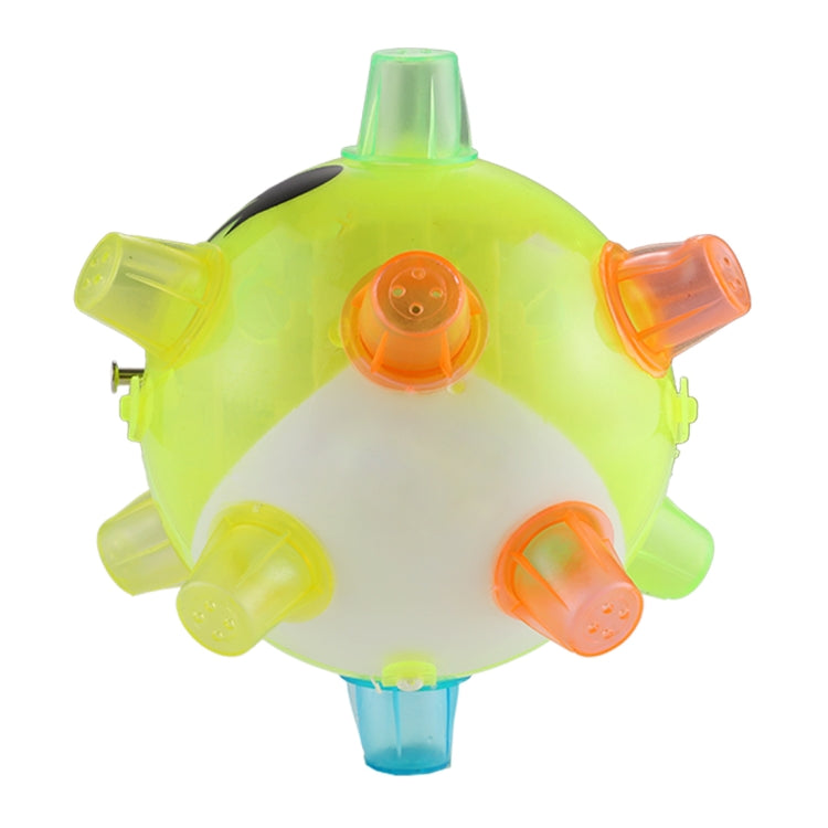 3 PCS Funny Flashing Bouncing Ball LED Light Dancing Music Ball Toys, Random Color Delivery, Dancing Ball