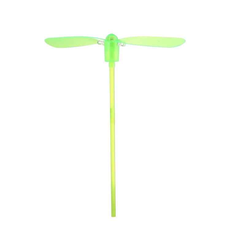 10 PCS Amazing LED Light Flying Bamboo Dragonfly Toy, Random Color Delivery, 10 PCS Bamboo Dragonfly Toy