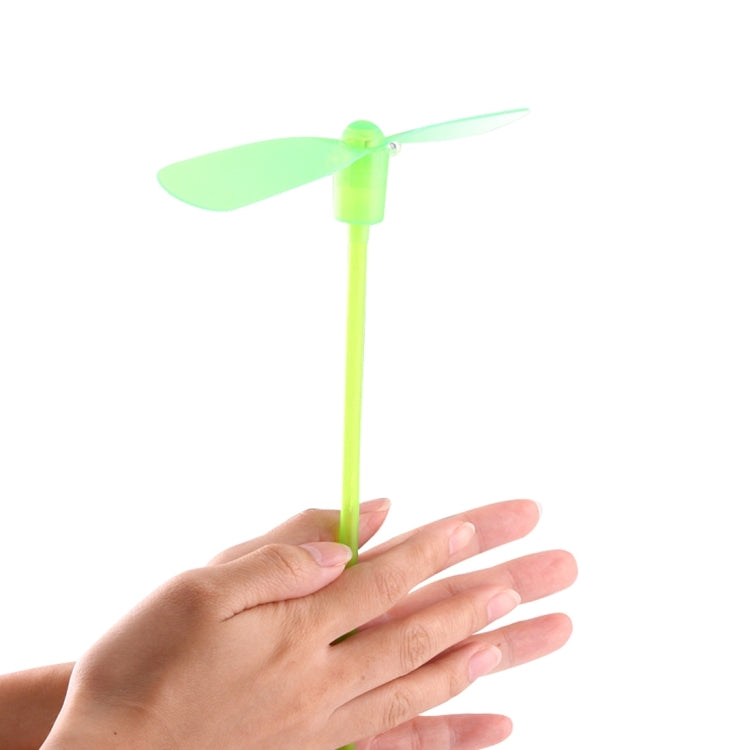 10 PCS Amazing LED Light Flying Bamboo Dragonfly Toy, Random Color Delivery, 10 PCS Bamboo Dragonfly Toy