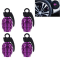 4 PCS Universal Car Tire Valve Caps