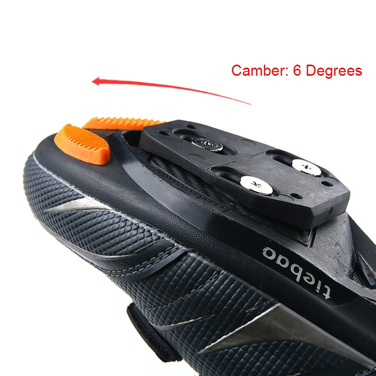3 Hole Road Bike Pedal Cleat Spacer Shim for SpeedPlay Zero Pedal, Camber: 6 Degrees, RD5 B
