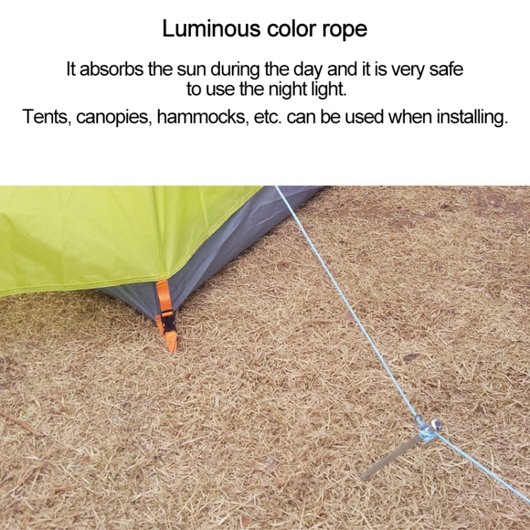 20m 9-Core Nylon+Polyester Full-light Outdoor Camping Tent Rescue Bundled Fluorescent Climbing Rope, 20m Pink, 20m Green, 20m Blue, 20m White, 20m Yellow, 20m Orange