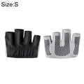 Half Finger Yoga Gloves Anti-skid Sports Gym Palm Protector, Size: S, Palm Circumference: 17.5cm, Size: S
