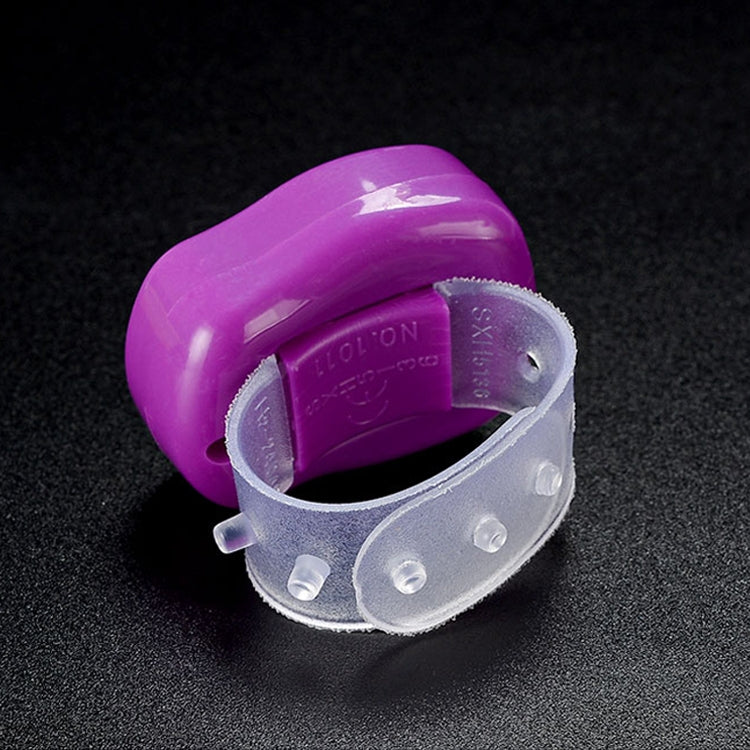 High Quality Ring Counter With LED Light, Electronic Finger Ring Counter, Random Color Delivery, 1 PCS