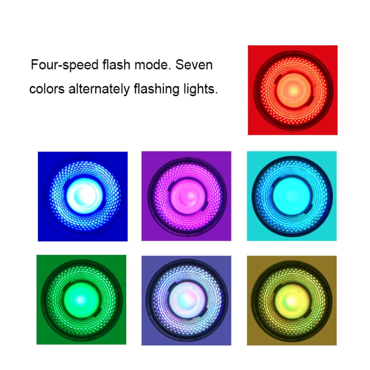 A0 IPX5 Waterproof Seven-color Bicycle USB Charging High Brightness Taillight, Charging High Brightness Taillight