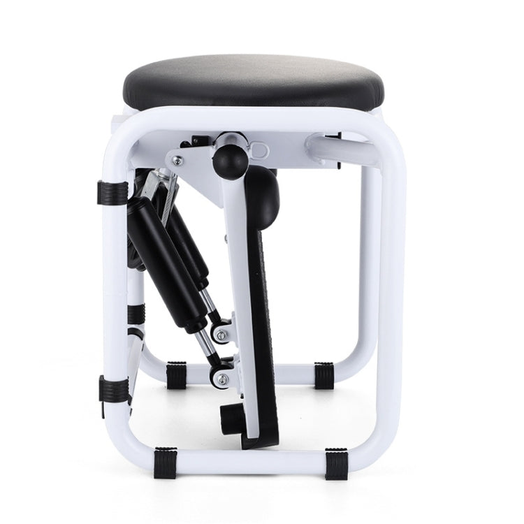 Stool Stepper Household Mini Hydraulic Silent Mountaineering Pedal Machine Multifunctional Fitness Stepper with Handle, with Handle