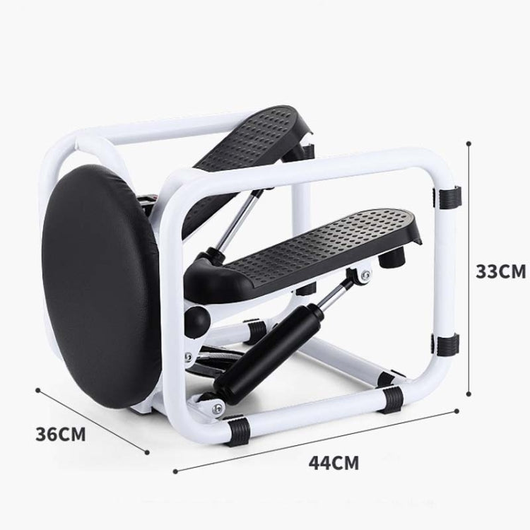 Stool Stepper Household Mini Hydraulic Silent Mountaineering Pedal Machine Multifunctional Fitness Stepper with Handle, with Handle