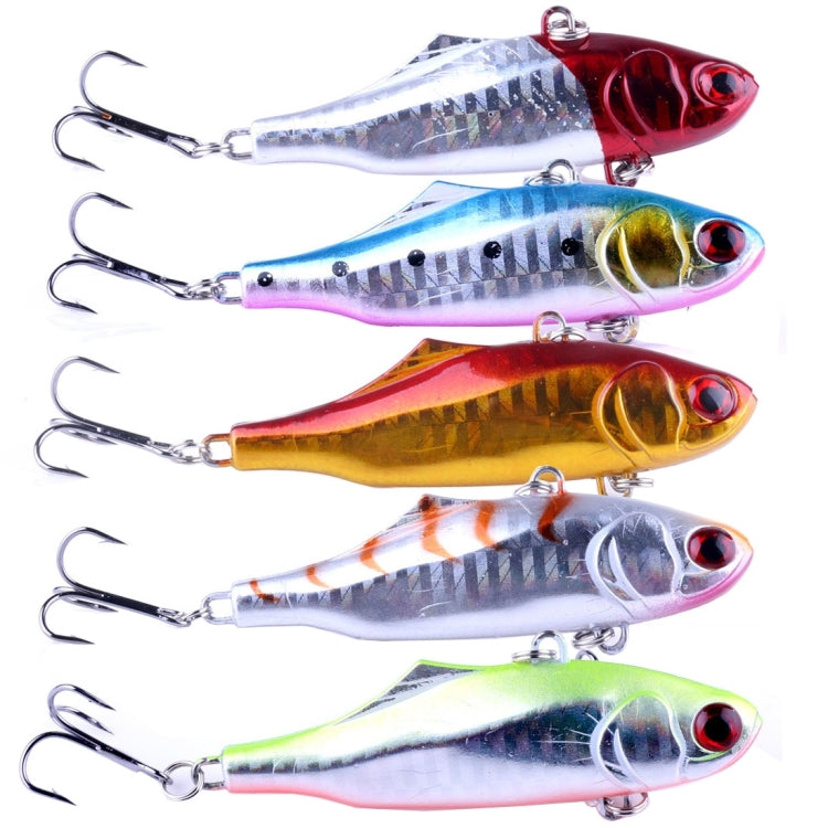 HENGJIA 5 PCS 7cm 24g Full Swimming Layer Plastic Hard Baits Fishing Lures Set Tackle Baits, 5 PCS 7cm 24g