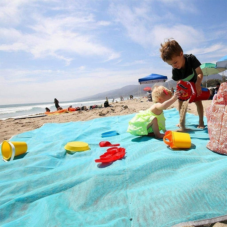 Sand Free Mat Lightweight Foldable Outdoor Picnic Mattress Camping Cushion Beach Mat, Size: 2x1.5m, 2 x 1.5m(Green), 2 x 1.5m(Blue), 2 x 1.5m(Pink)