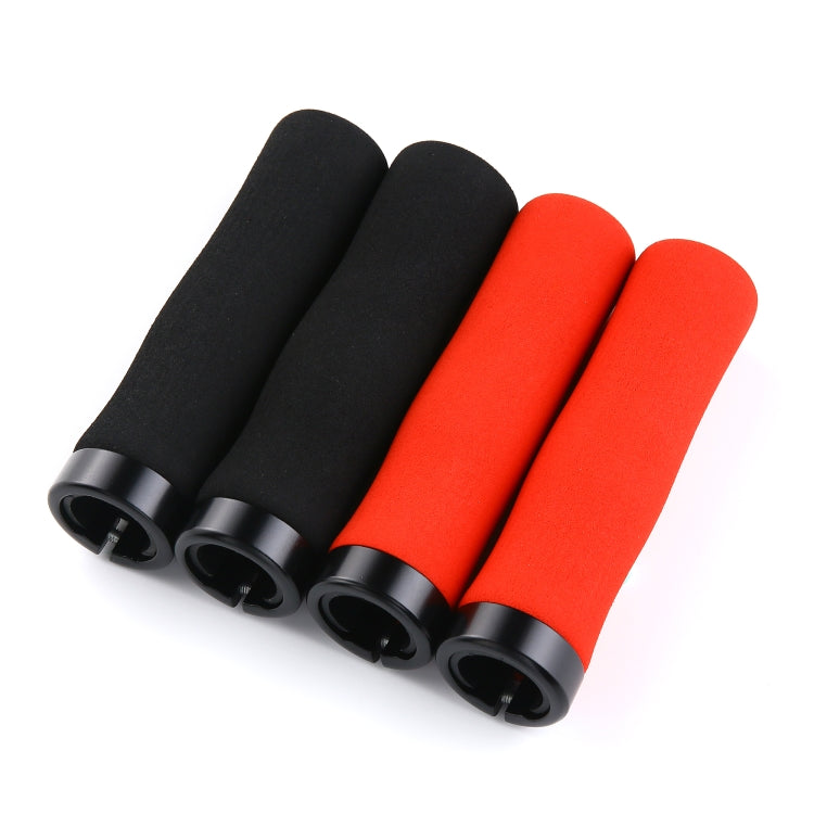 1 Pair AG28 Alloy Lock-Rings + Sponge Bicycle Handlebar Grip, AG28