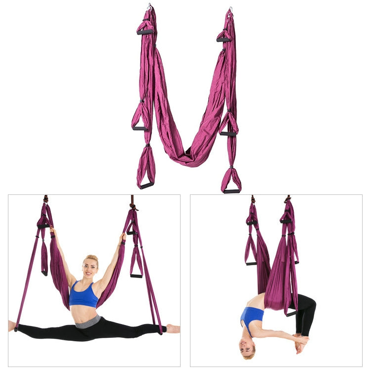 6 Handles Bodybuilding Handstand Inelasticity Aerial Yoga Hammock