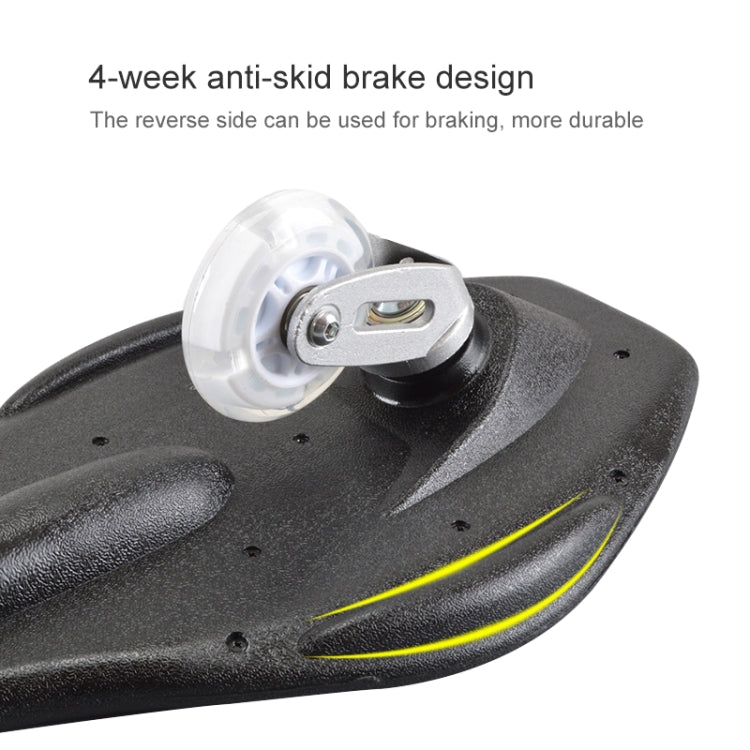 Fashion Vulcan Pattern Two-wheeled Skateboard Luminous Flash Wheel Vitality Board, Vulcan Pattern