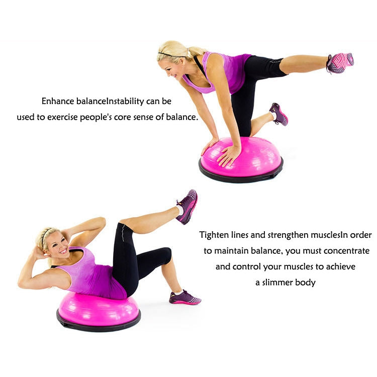Explosion-proof Yoga Ball Sport Fitness Ball Balance Ball , Diameter: 60cm