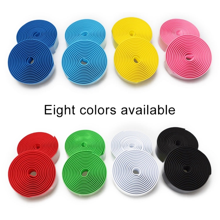 1 Pair Cycling Road Bike Sports Bicycle Cork Handlebar Tape Wrap + 2 Bar Plug, 2m White, 2m Yellow, 2m Black, 2m Pink, 2m Green, 2m Grey, 2m Blue, 2m Red, 2m Baby Blue