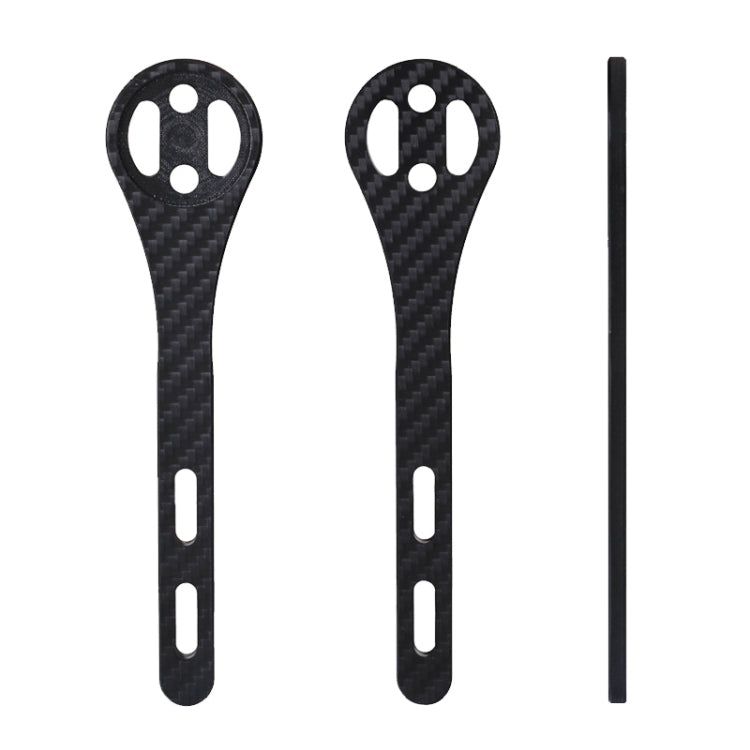 TOSEEK Full Carbon Fiber Road Bicycle Code Table Holder For Garmin Series(Gloss), For Garmin Series(Gloss), For Bryton Series(Gloss), For CATEYE Series(Gloss)