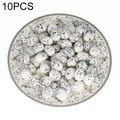10 PCS Simulation Bird Egg Holiday Decoration, 10 PCS