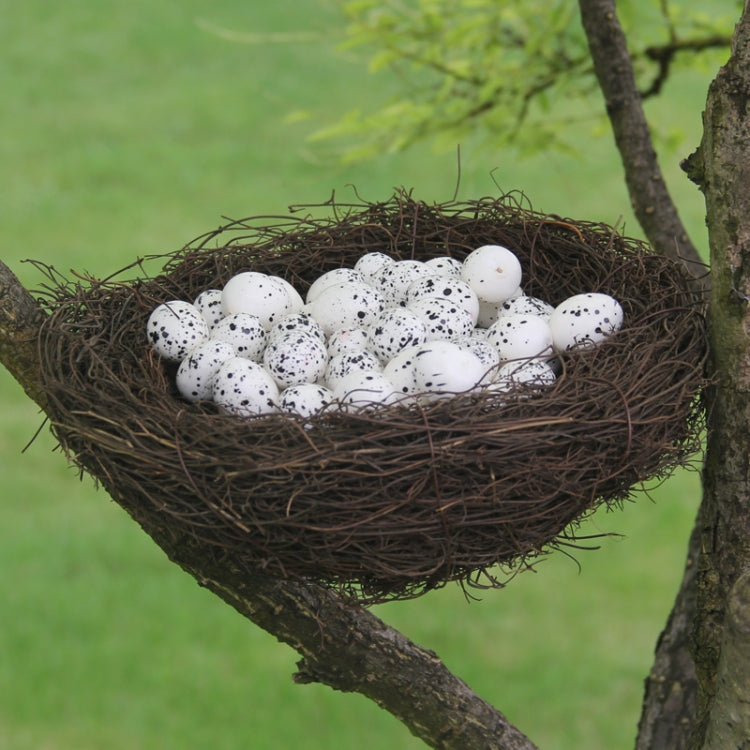 10 PCS Simulation Bird Egg Holiday Decoration, 10 PCS