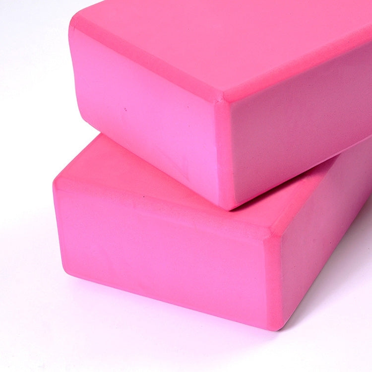 High Density Yoga Block Foam Brick Women Home Exercise Fitness Health Gym Practice Tool, Size:23*15*7.5cm, 23 x 15 x 7.5cm Purple