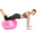 Thickening Explosion-proof Big Yoga Ball Sport Fitness Ball Environmental Pregnant Yoga Ball, Diameter: 55cm, 55cm(Pink), 55cm(Blue), 55cm (Purple)