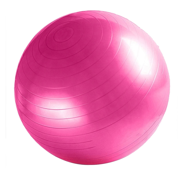 Thickening Explosion-proof Big Yoga Ball Sport Fitness Ball Environmental Pregnant Yoga Ball, Diameter: 55cm, 55cm(Pink), 55cm(Blue), 55cm (Purple)