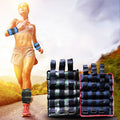 A Pair of Selling Fitness Loading Equipment Ankle Weights Gaiter Sandbags, Adjustable Invisible Running Sports Sandbags, Weight: 3kg, Weight: 3kg