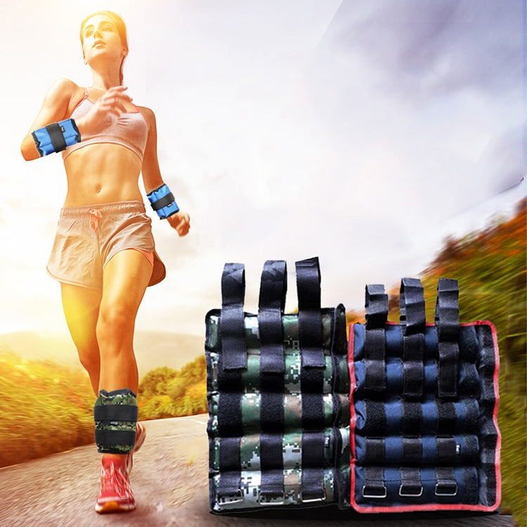 A Pair of Selling Fitness Loading Equipment Ankle Weights Gaiter Sandbags, Adjustable Invisible Running Sports Sandbags, Weight: 3kg, Weight: 3kg