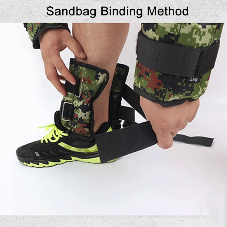 A Pair of Selling Fitness Loading Equipment Ankle Weights Gaiter Sandbags, Adjustable Invisible Running Sports Sandbags, Weight: 3kg, Weight: 3kg
