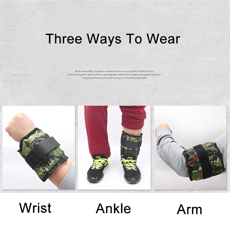 A Pair of Selling Fitness Loading Equipment Ankle Weights Gaiter Sandbags, Adjustable Invisible Running Sports Sandbags, Weight: 5kg, Weight: 5kg