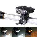 Waterproof USB Rechargeable 5 Modes Yellow & White Light 400LM COB LED Bike Taillight, Yellow & White Light Bike Taillight