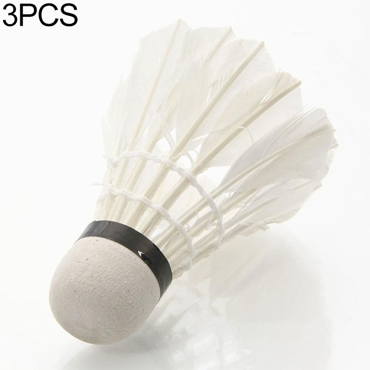 3 PCS Barrel Hard Head Badminton, Suitable for Home Entertainment, 3 PCS