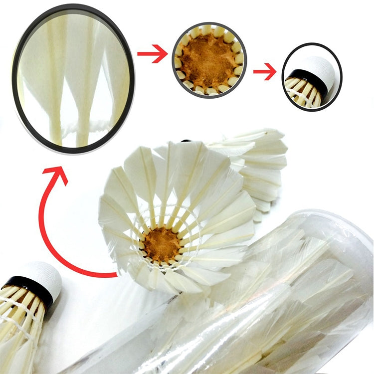 3 PCS Barrel Hard Head Badminton, Suitable for Home Entertainment, 3 PCS