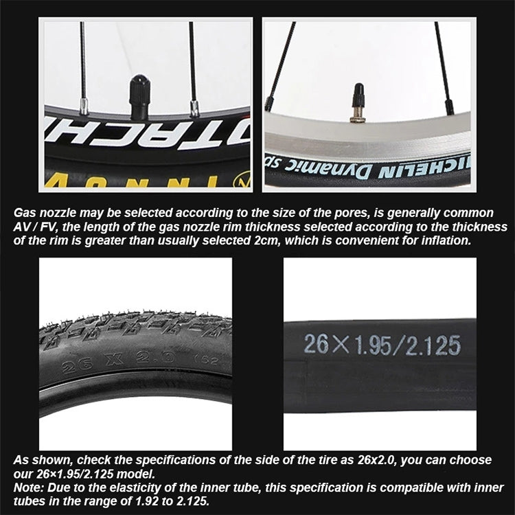 PROMEND 29 x 1.95 FV Mountain Bike Butyl Pneumatic Inner Tube, 29 x 1.95 FV