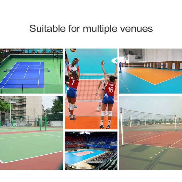 Portable Outdoor Sports Volleyball Net, Size: 9.5 x 1m, Volleyball Net