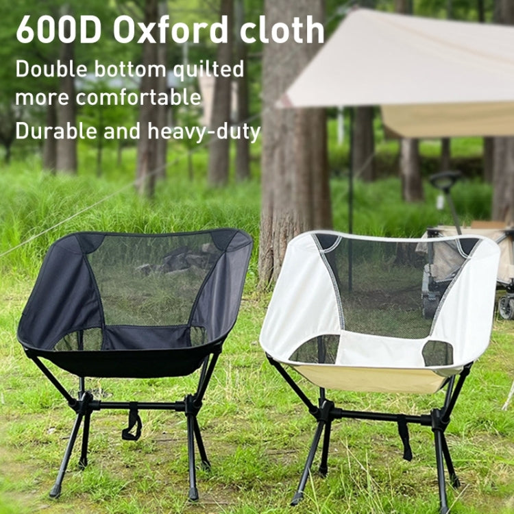 Large Outdoor Camping Leisure Beach Portable Folding Chair, Large(Navy Blue), Large (White), Large(Black), Large(Grey)