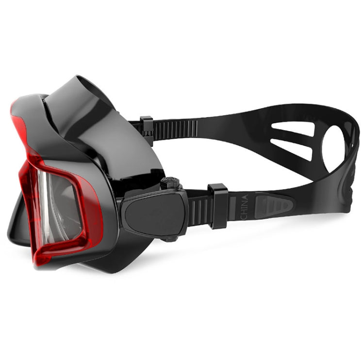 DM600 Silica Gel Diving Mask Swimming Goggles Diving Equipment for Adults, DM600 (Red + Black), DM600 (White), DM600 (Black), DM600 (Black Blue)