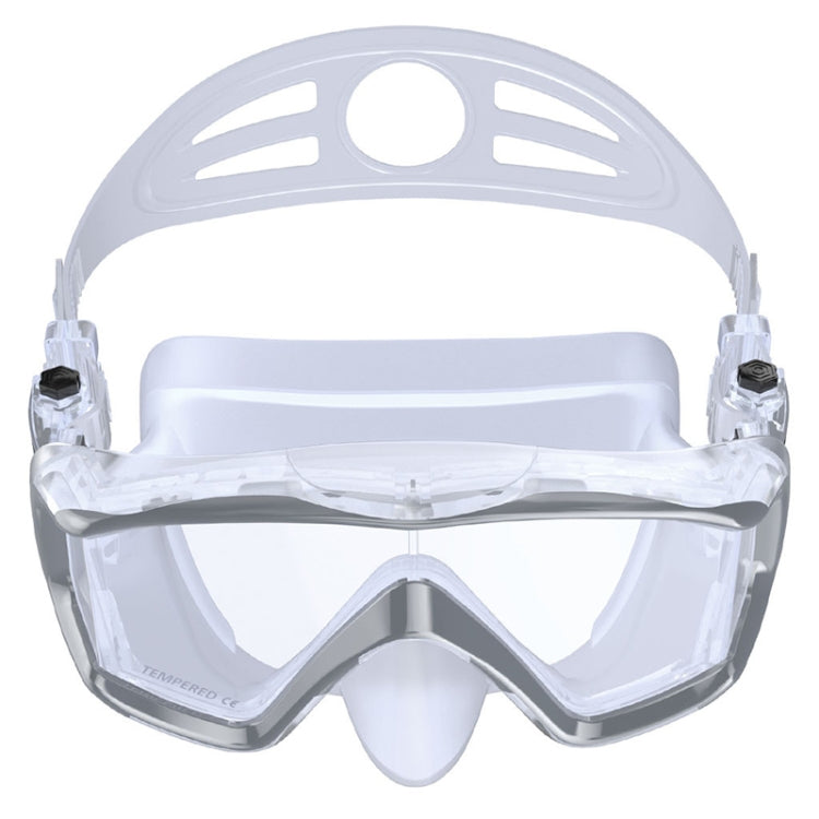 DM600 Silica Gel Diving Mask Swimming Goggles Diving Equipment for Adults, DM600 (White), DM600 (Black), DM600 (Black Blue), DM600 (Red + Black)