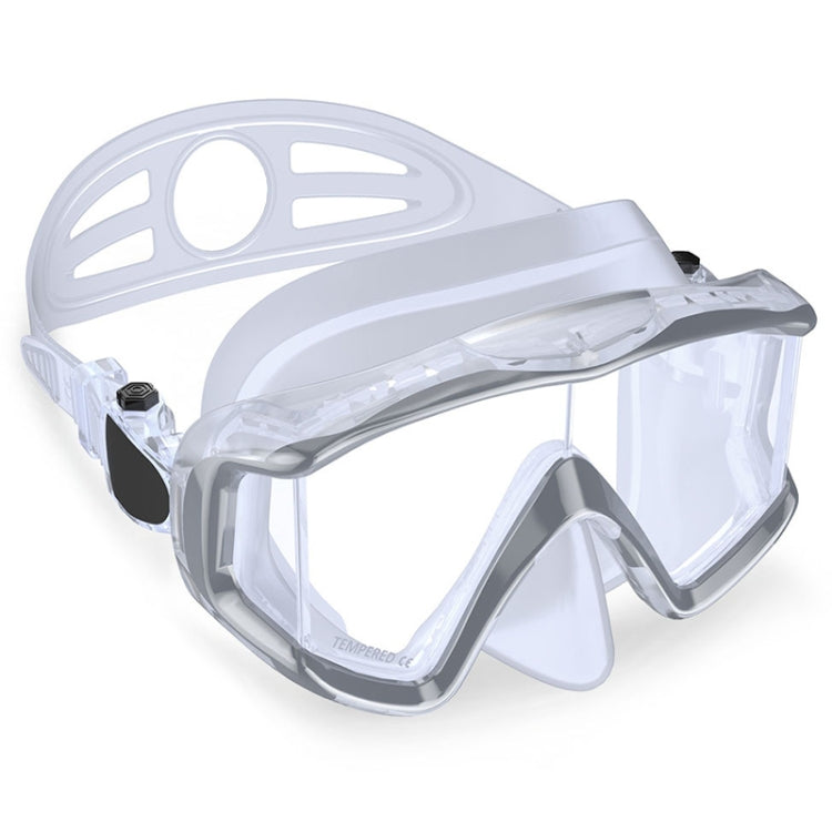DM600 Silica Gel Diving Mask Swimming Goggles Diving Equipment for Adults, DM600 (White), DM600 (Black), DM600 (Black Blue), DM600 (Red + Black)