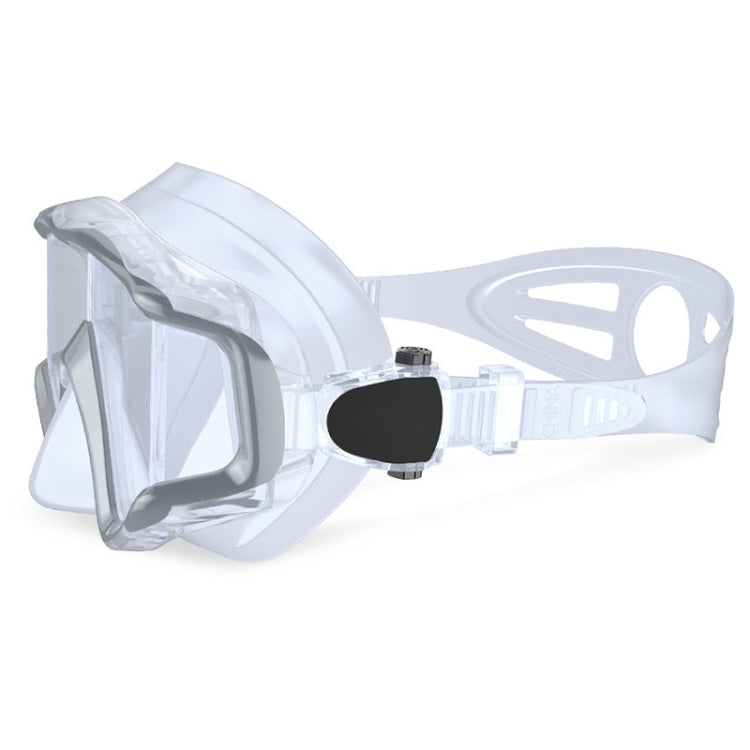 DM600 Silica Gel Diving Mask Swimming Goggles Diving Equipment for Adults, DM600 (White), DM600 (Black), DM600 (Black Blue), DM600 (Red + Black)