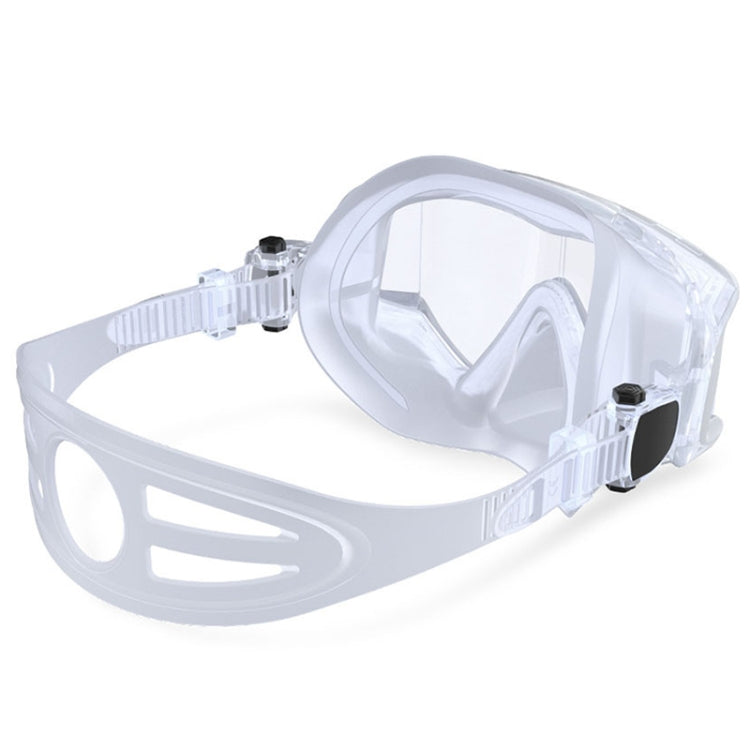 DM600 Silica Gel Diving Mask Swimming Goggles Diving Equipment for Adults, DM600 (White), DM600 (Black), DM600 (Black Blue), DM600 (Red + Black)