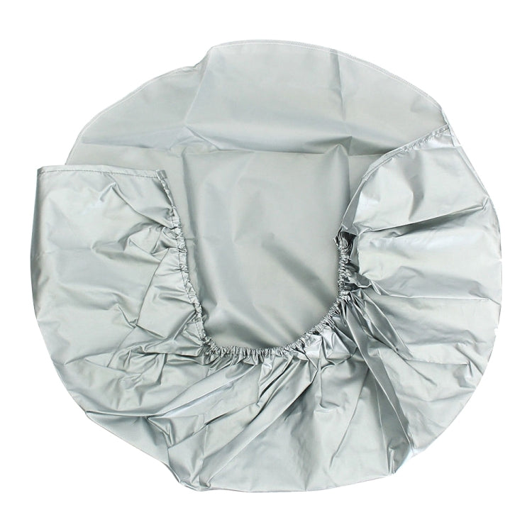 4PCS 210D Oxford Cloth RV Caravan Tire Dustproof and Waterproof Cover For 27-29 inch, Caravan Tire Cover