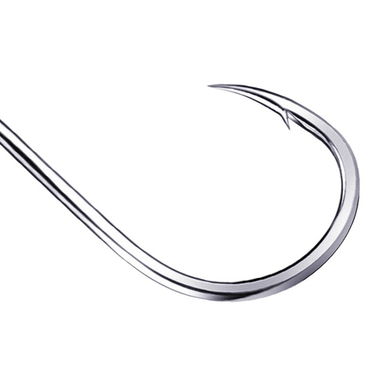 500 PCS Mixed Size Fish Barbed Hook Fishing Hooks with Hole, 6-15 # with Hole