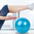 Mini Yoga Pilates Ball Explosion-proof PVC Ball Balanced Fitness Gymnastic Exercise Training with Straw, Diameter: 25cm, 25cm(Blue), 25cm(Purple), 25cm(Pink)