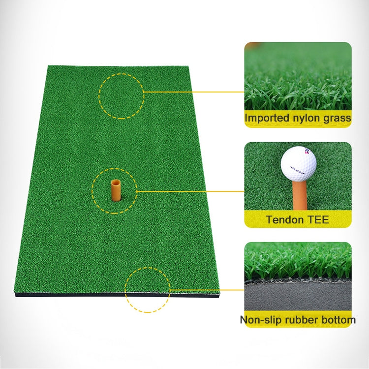 Indoor Golf Practice Mat EVA Materials Golf Exercise Mat with TEE Regular Edition, Size: 30*60cm, Size: 30*60cm