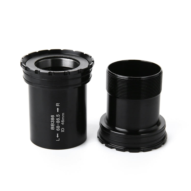 BB386 Press Fit Style Bottom Bracket Fits 68-86.5mm for SRAM / Rotor / FSA Mountain Bike, BB386