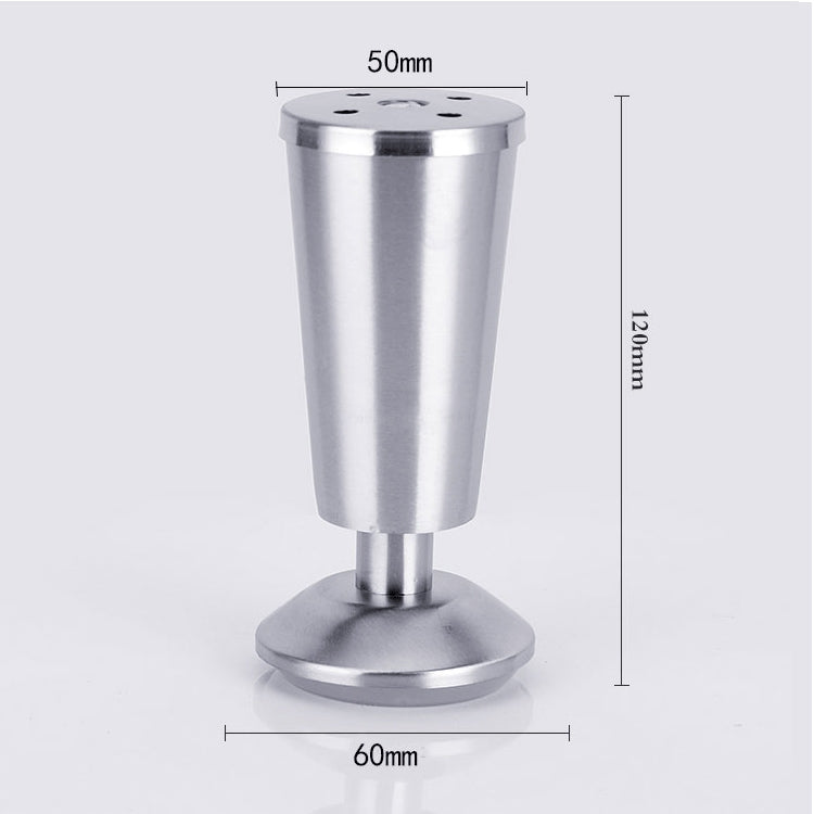 Stainless Steel Thickened Adjustable Foot Cup Type Cupboard Foot, 120mm, 120mm