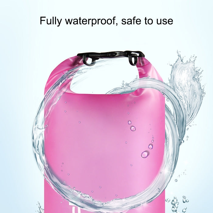 Outdoor Waterproof Single Shoulder Dry Bag Dry Sack PVC Barrel Bag, Capacity: 10L, 10L