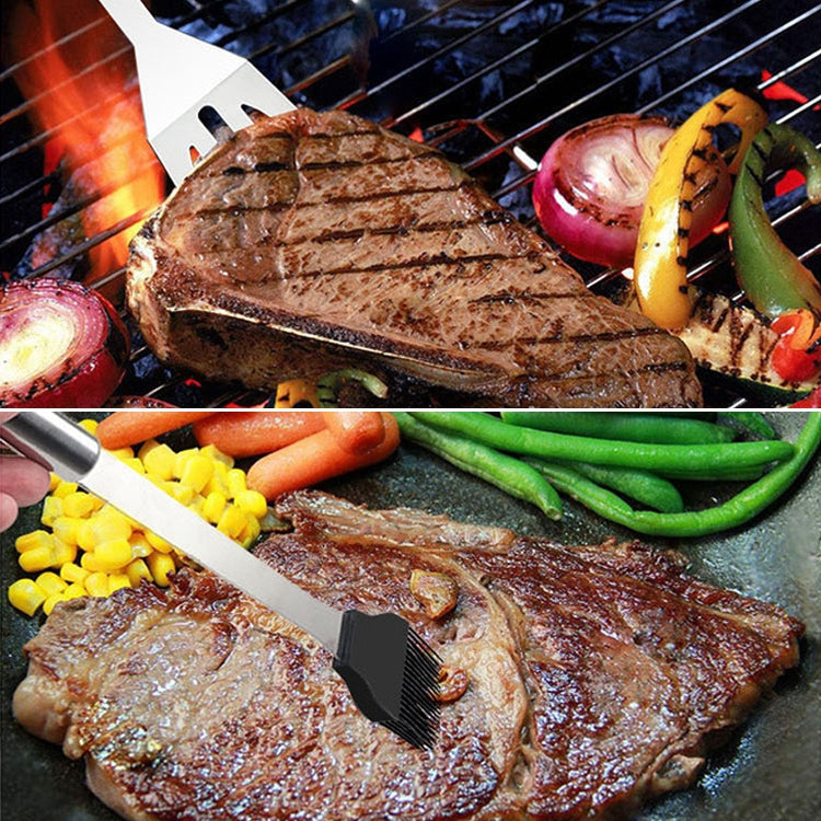 3 in 1 Outdoor Tableware Set Camping Barbecue Tableware Picnic Tool Set, 3 in 1