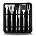 6 in 1 Outdoor Tableware Set Camping Barbecue Tableware Picnic Tool Set, 6 in 1